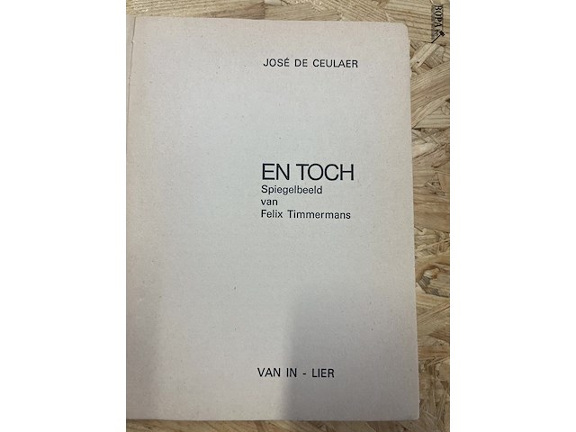 Lot 266 - felix timmermans waaronder schoon lier en toch *jose de ceul - afbeelding 3 van  26