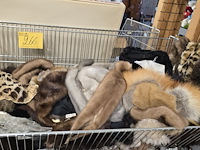 Lot 266 - groot lot bont mutsen, sjaals... - afbeelding 1 van  4