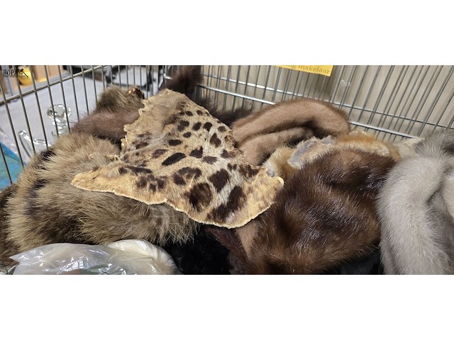 Lot 266 - groot lot bont mutsen, sjaals... - afbeelding 2 van  4