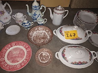 Lot 267 - brocante servies. 38 stuks - afbeelding 3 van  5