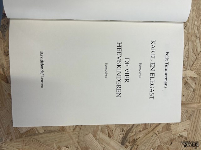 Lot 267 - felix timmermans waaronder pijp en toebak en zie eerste druk - afbeelding 8 van  19