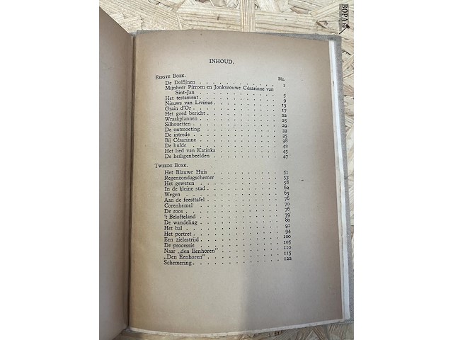 Lot 267 - felix timmermans waaronder pijp en toebak en zie eerste druk - afbeelding 10 van  19