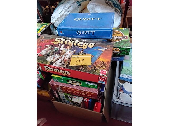 Lot 267 - lot gezelschapsspellen - afbeelding 1 van  3