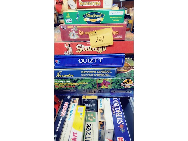 Lot 267 - lot gezelschapsspellen - afbeelding 2 van  3