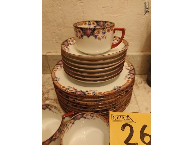 Lot 267 - servies. 20 stuks - afbeelding 2 van  4