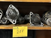 Lot 267 - startmotoren peugeot - 4 stuks