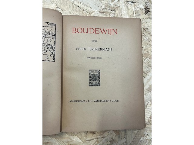 Lot 268 - felix timmermans waaronder begijnhofsproken zie genummerde e - afbeelding 19 van  27