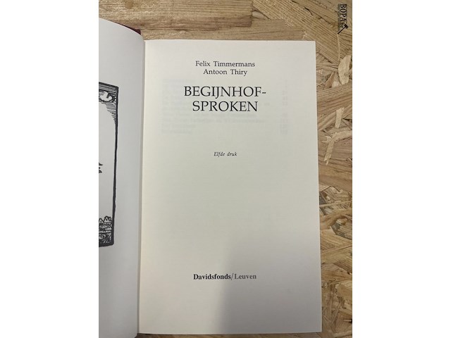 Lot 268 - felix timmermans waaronder begijnhofsproken zie genummerde e - afbeelding 21 van  27