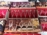 Lot 268 - glasservies cristal d’arques. 36 stuks - afbeelding 3 van  6