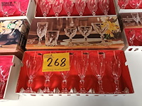 Lot 268 - glasservies cristal d’arques. 36 stuks - afbeelding 4 van  6