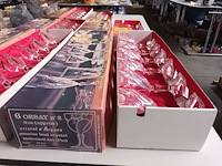 Lot 268 - glasservies cristal d’arques. 36 stuks - afbeelding 6 van  6