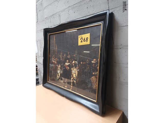 Lot 268 - kader reproductie - afbeelding 2 van  3