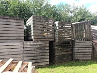 Lot 268 - lege houten kisten. 11 stuks