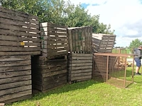 Lot 268 - lege houten kisten. 11 stuks - afbeelding 2 van  2