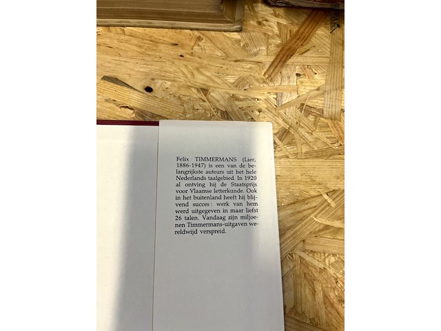 Lot 269 - felix timmermans waaronder boerenpsalm -adagio boek nr 8 mau - afbeelding 3 van  13
