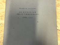 Lot 269 - felix timmermans waaronder boerenpsalm -adagio boek nr 8 mau - afbeelding 10 van  13