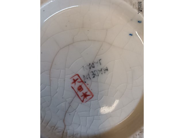 Lot 269 - japanse vazen. 2 stuks - afbeelding 6 van  6