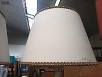 Lot 269 - koppel tafellampen met marmeren voet - afbeelding 3 van  3