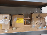 Lot 269 - lot glazen, leffe, tuborg…. - afbeelding 1 van  3