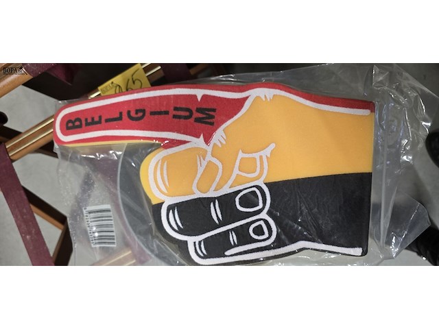 Lot 269 - supporters duimen rode duivels en ijsemmer - afbeelding 3 van  3