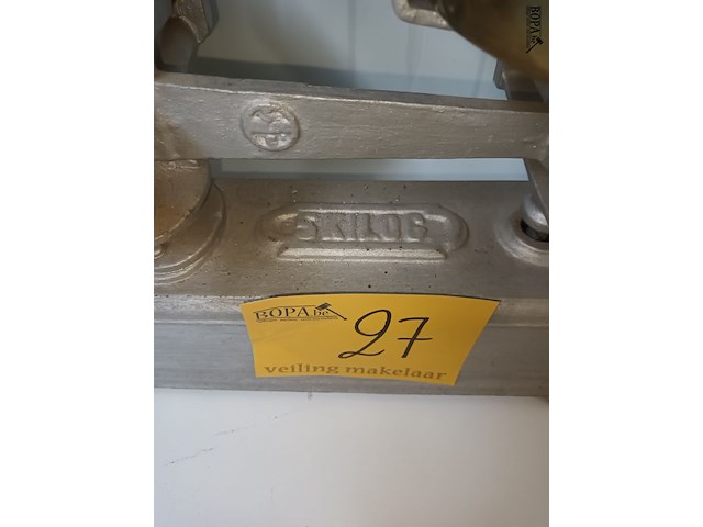 Lot 27 - antieke weegschaal - afbeelding 2 van  7