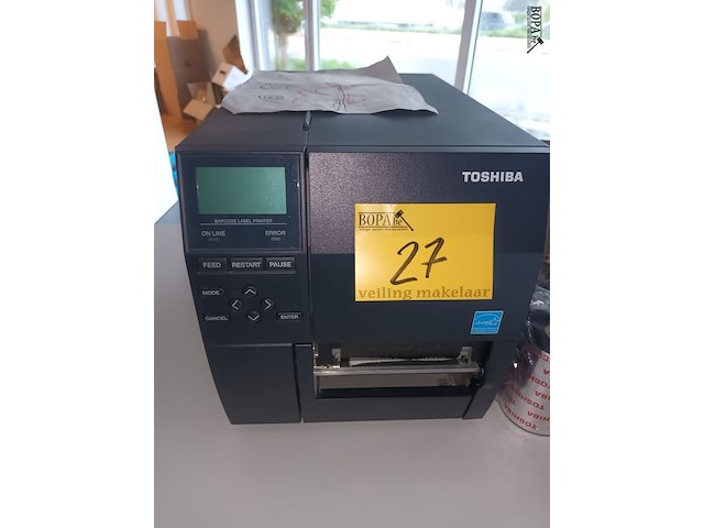 Lot 27 - barcode printer toshiba - afbeelding 2 van  6