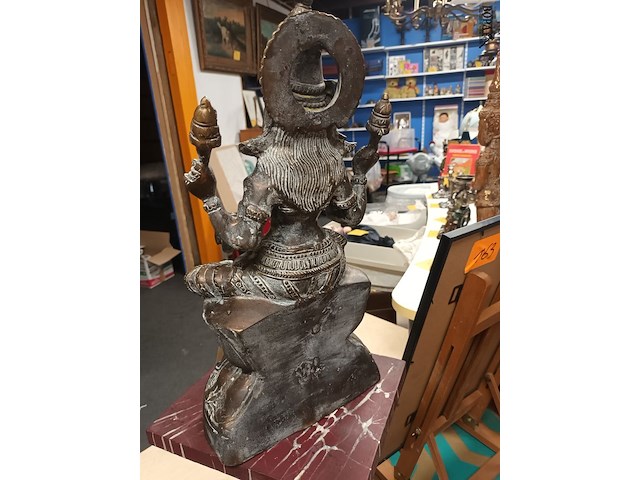 Lot 27 - bronzen beeld godin - afbeelding 5 van  5