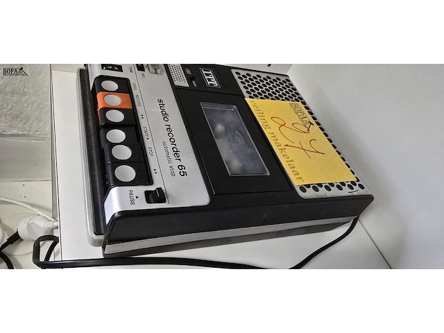 Lot 27 - cassette speler studio recorder 65 - afbeelding 3 van  3