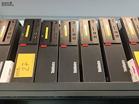Lot 27 - desktop lenovo thinkcentre. 5 stuks