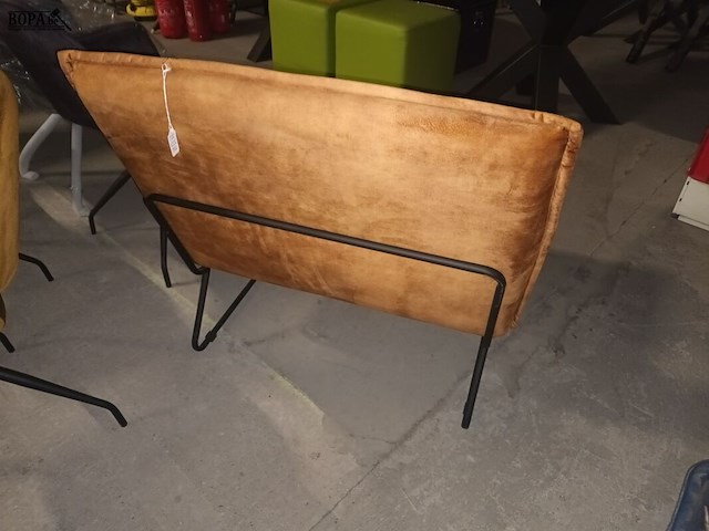 Lot 27 - fauteuil cognac - afbeelding 2 van  4