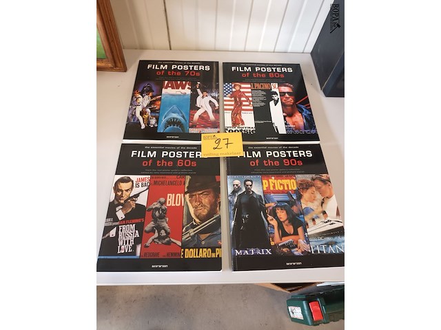Lot 27 - film posters boeken. 4 stuks - afbeelding 1 van  11