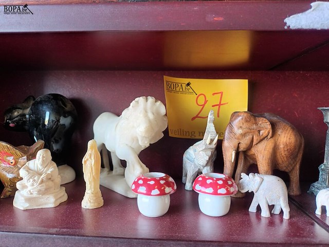 Lot 27 - miniatuur deco. 24 stuks - afbeelding 2 van  8