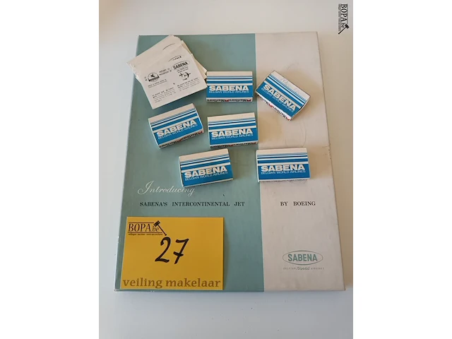Lot 27 - sabena verzamel items - afbeelding 1 van  6
