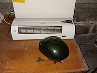 Lot 27 - verwarmingstoestellen en luchtpompje