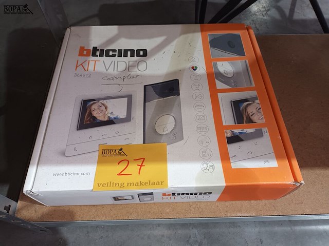 Lot 27 - video deurbel bticino - afbeelding 1 van  3