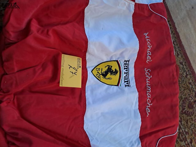 Lot 27 - vintage ferrari f1 marlboro bomberjack michael schumacher - - afbeelding 3 van  3