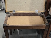 Lot 27 - vintage pianobankje - afbeelding 2 van  3