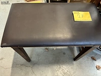 Lot 27 - vintage pianobankje - afbeelding 3 van  3