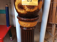 Lot 27 - w. germany zuil en bloempot