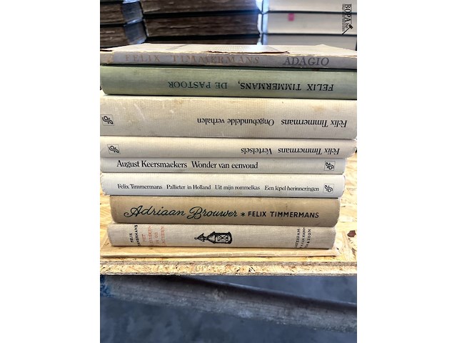 Lot 270 - felix timmermans waaronder adriaan brouwer en vertelsels 8 b - afbeelding 1 van  13