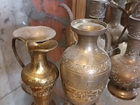 Lot 270 - koperen kannetjes. 8 stuks - afbeelding 4 van  5