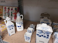 Lot 270 - vintage voorraadpotten, ong 19 stuks - afbeelding 3 van  3