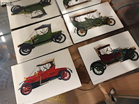 Lot 271 - wand decoratie oldtimers. 6 stuks - afbeelding 3 van  3