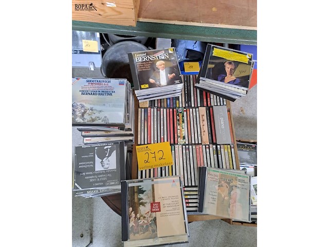 Lot 272 - lot klassieke muziek (oa. vivaldi) - afbeelding 1 van  2