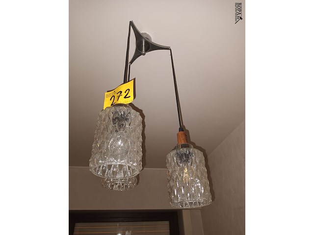 Lot 272 - retro plafondlamp - afbeelding 2 van  4