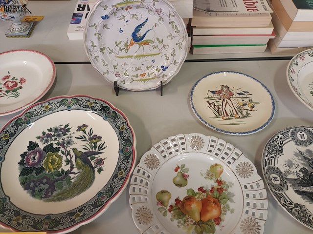 Lot 272 - sierborden. 26 stuks - afbeelding 3 van  6