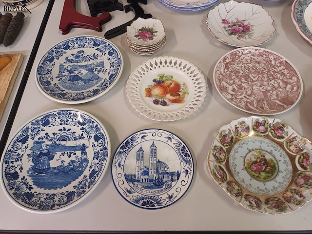 Lot 272 - sierborden. 26 stuks - afbeelding 5 van  6