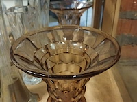 Lot 272 - vazen in glas en kristal. 6 stuks - afbeelding 5 van  5