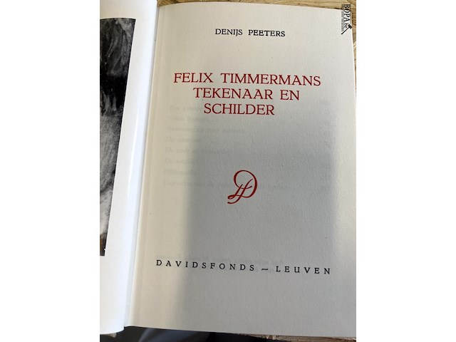 Lot 273 - felix timmermans waaronder driekoningen tryptiek en genummer - afbeelding 7 van  19