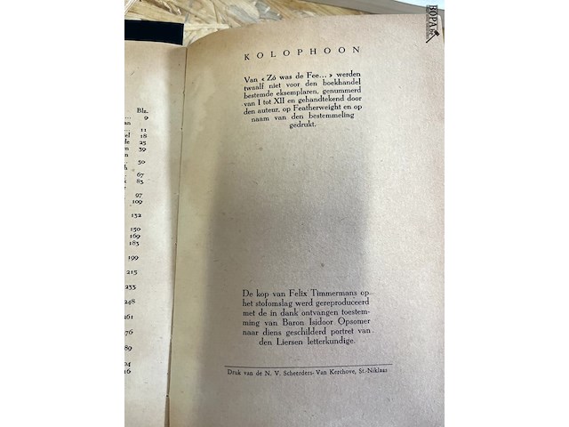 Lot 273 - felix timmermans waaronder driekoningen tryptiek en genummer - afbeelding 11 van  19